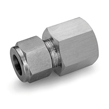 Compression fitting Let-lok to external thread BSPP straight 766LG
